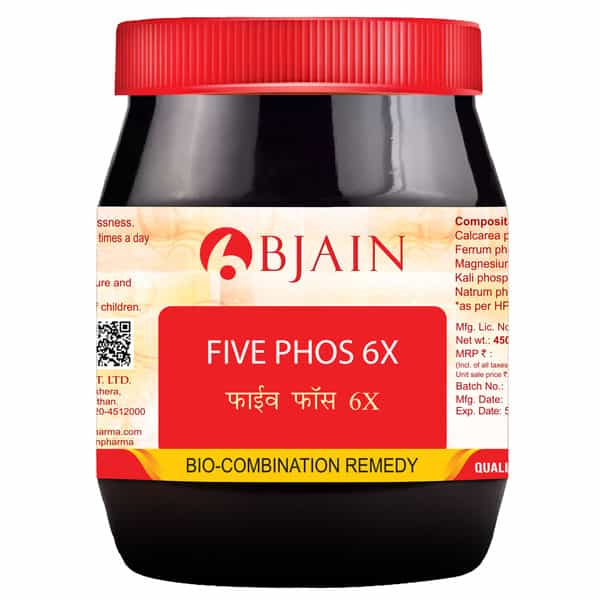 Bjain Five Phosphoricum Bio-Combination Tablet 6 X - 450Gm
