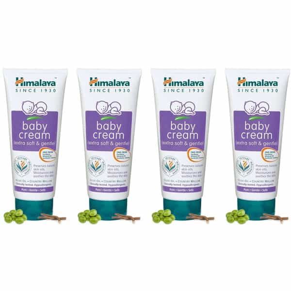Himalaya Baby Cream (200 Ml) X Pack 4 (800 Ml)