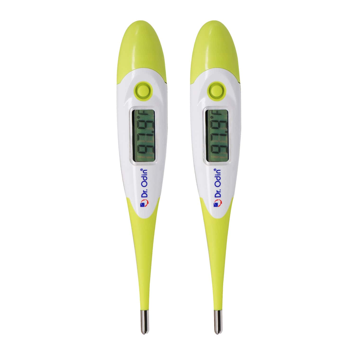 Dr. Odin Dmt4320 Digital Medical Thermometer Fda Approved Quick 40 Second Reading Pack Of 2