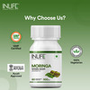Inlife Moringa Oliefera Leaf Extract 500Mg 60 Vegetarian Capsules Weight Loss & Digestion
