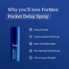 Formen Pocket Rocket | The Ultimate Couple Kit | With Ultra-Thin Delay Condoms | Delay Spray & Lube