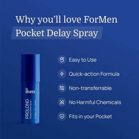 Formen Pocket Rocket | The Ultimate Couple Kit | With Ultra-Thin Delay Condoms | Delay Spray & Lube