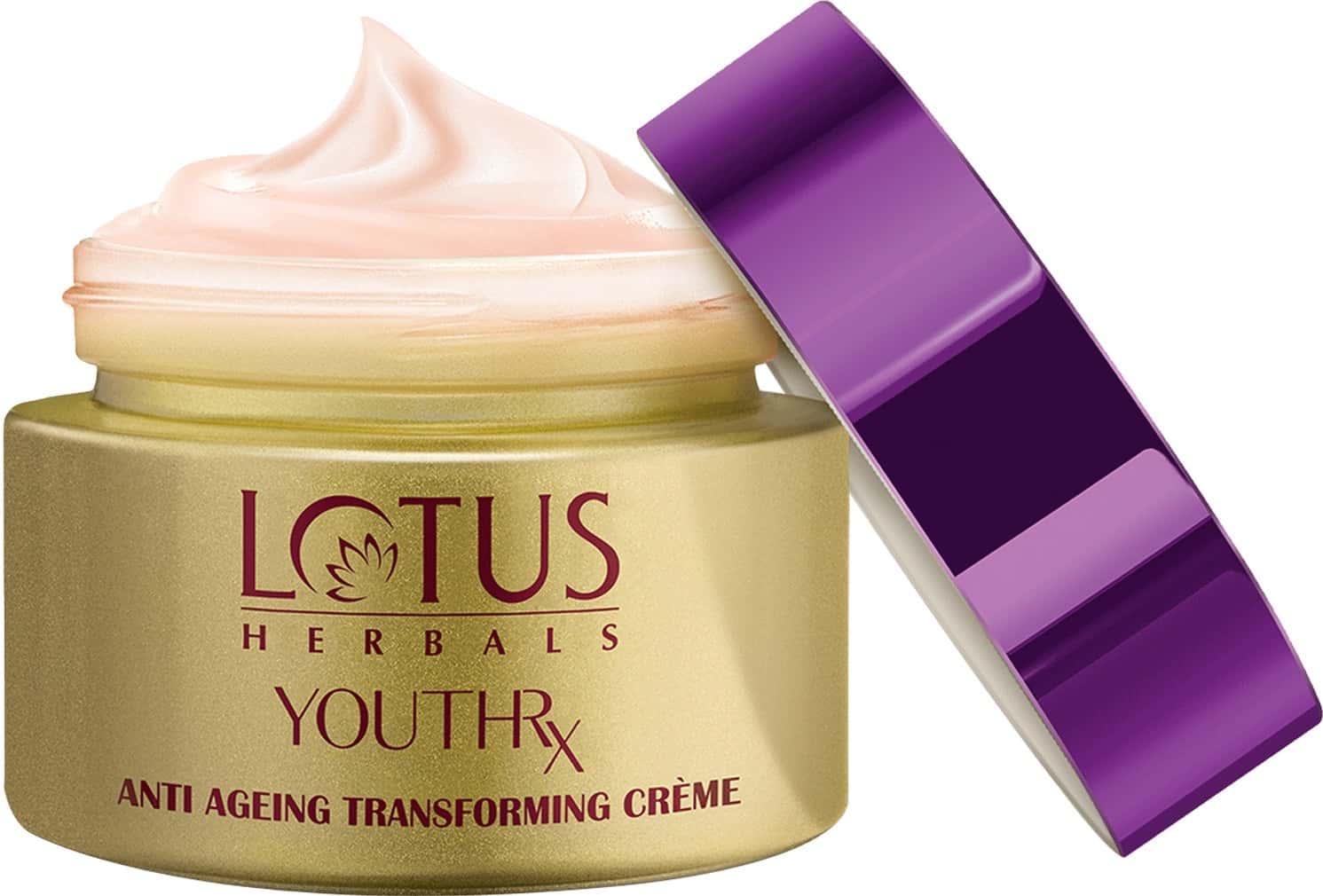 Lotus Herbals Youthrx Anti Ageing Transforming Cream Spf 25 Pa+++ - 50 G