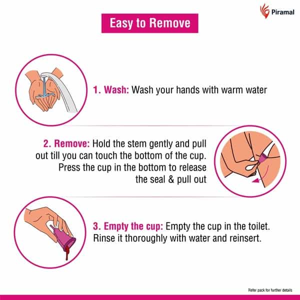 I-Activ Menstrual Cup- 100% Medical Grade Liquid Silicone Protection Medium
