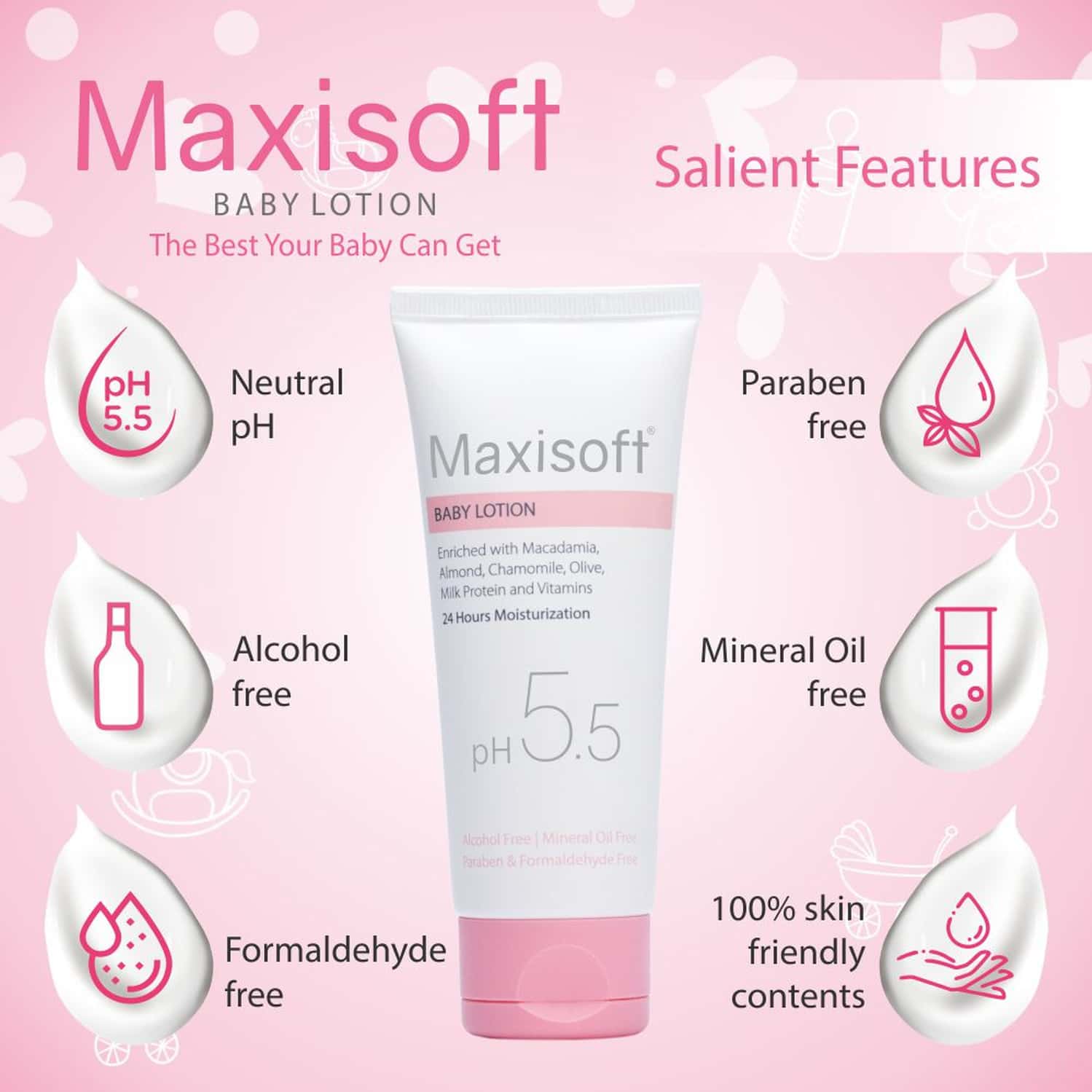 Buy MAXISOFT BODY LOTION (100 ML PACK OF 4) Online & Get Upto 60% OFF ...