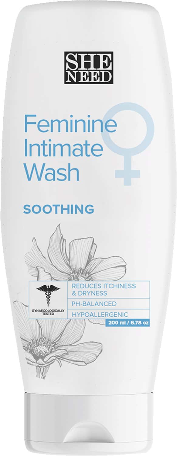 Sheneed Soothing Feminine Intimate Wash - Soothes Irritates Skin | - 200 Ml