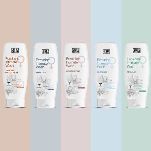 Sheneed Soothing Feminine Intimate Wash - Soothes Irritates Skin | - 200 Ml