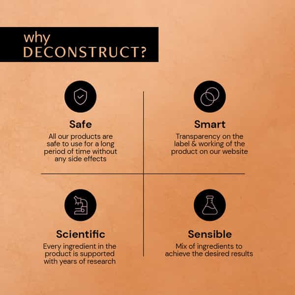 Deconstruct Soothing Cleansing Balm - 0.1% Bisabolol And 1% Avena Sativa Oil (50Gm)