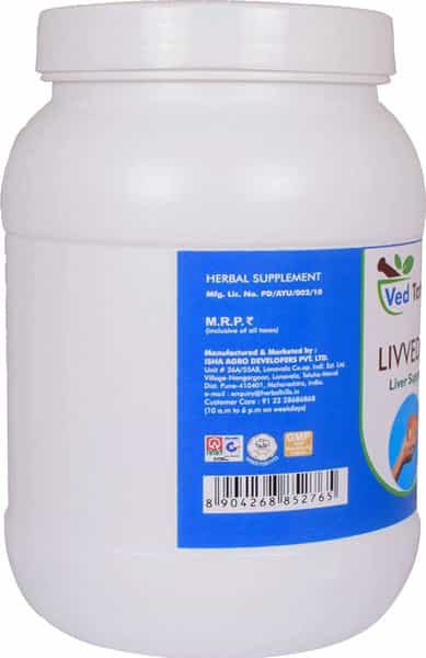 Ved Tattva Livvedic 900 Tablets | Natural Supplement For Liver Support