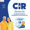 Cir Diaper | Adult Diaper | Extra Large | Premium Pant Style | Waist(40"-59") | Pack Of 1 (10 Units)
