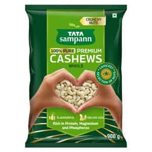 Tata Sampann Pure Cashews/kaju Whole| 1kg