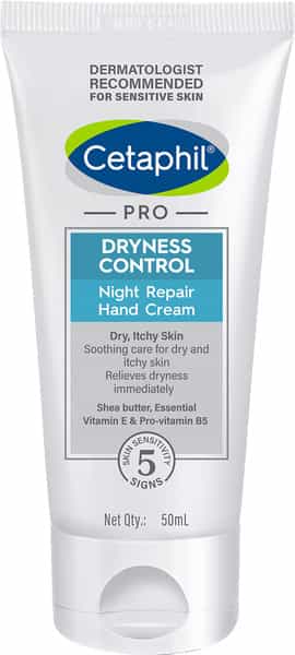 Cetaphil Pro Dryness Control Night Repair Hand Cream 50Ml