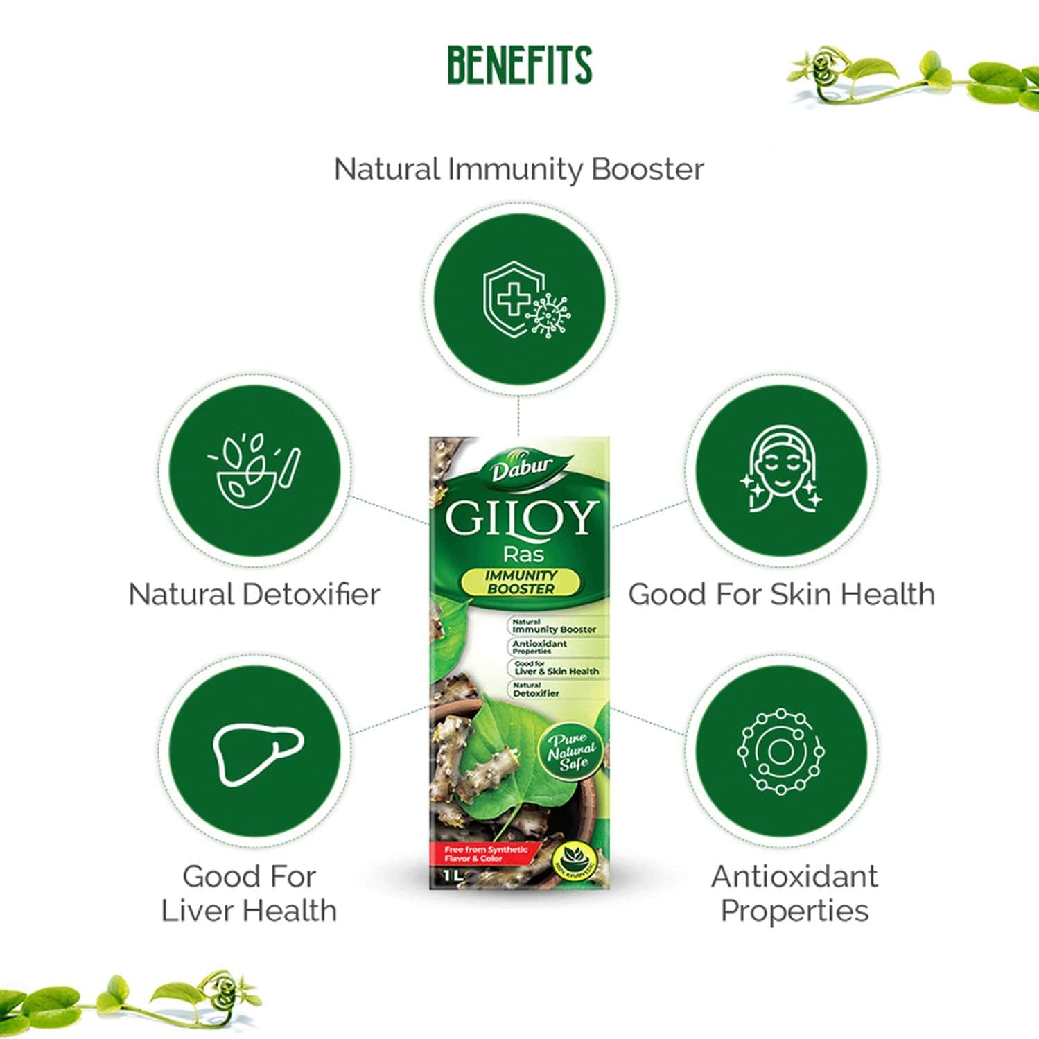 Dabur Giloy Juice - 1 Litre