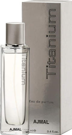 Ajmal Titanium Edp 100ml Perfume For Men And Aura Cp Oil Alcohol-Free Attar 10ml For Unisex