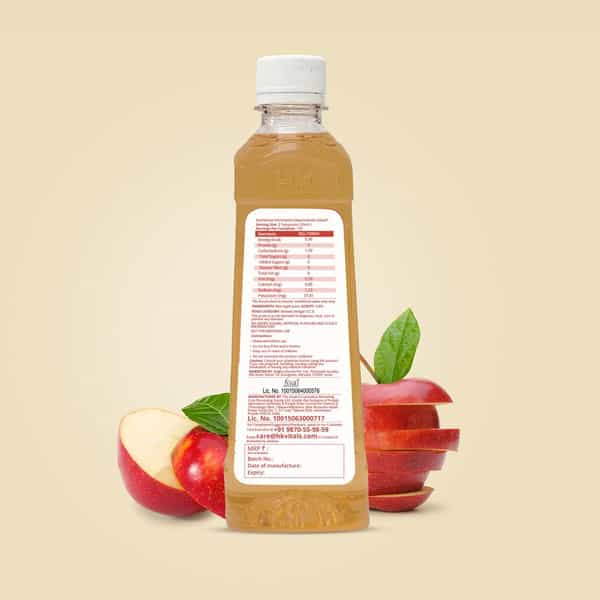 Hk Vitals Apple Cider Vinegar With Mother | Unflavored Vinegar | 1 Litre
