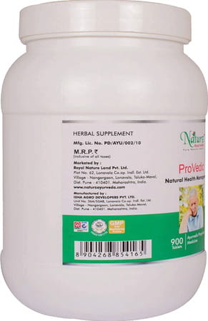 Naturz Ayurveda Provedic - 900 Tablets (Pack Of 4)