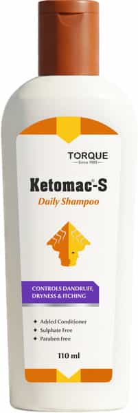Ketomac-S Anti-Dandruff Shampoo With Selenium Sulfide & Conditioner 110 Ml (Pack Of 3)