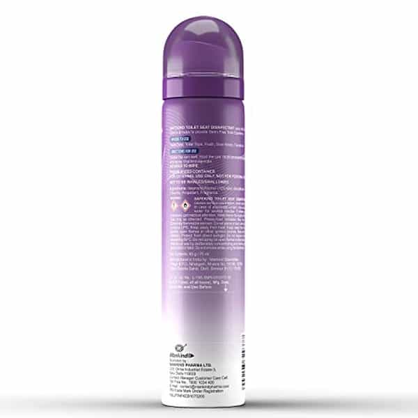 Mankind Safekind Toilet Seat Disinfectant Spray For Instant Disinfection 75Ml (Pack Of 2)