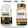 Musclexp Enteric Coated Fish Oil-1000Mg | 330Mg Omega 360 Softgels