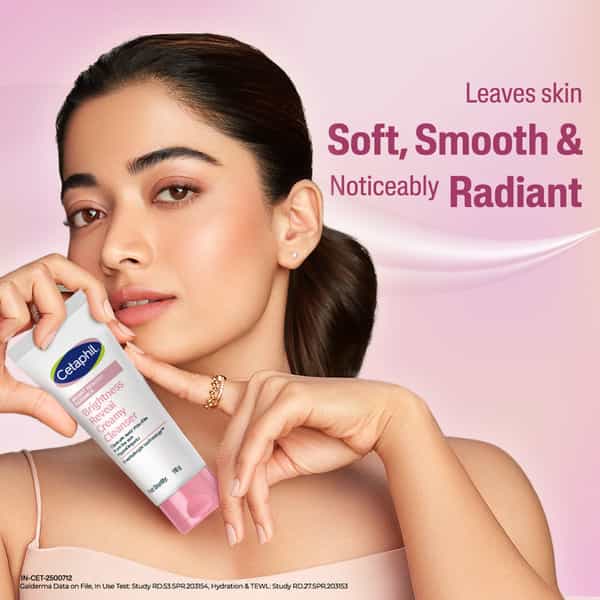 Cetaphil Bright Healthy Radiance Brightness Reveal Creamy Cleanser | 100 Gm