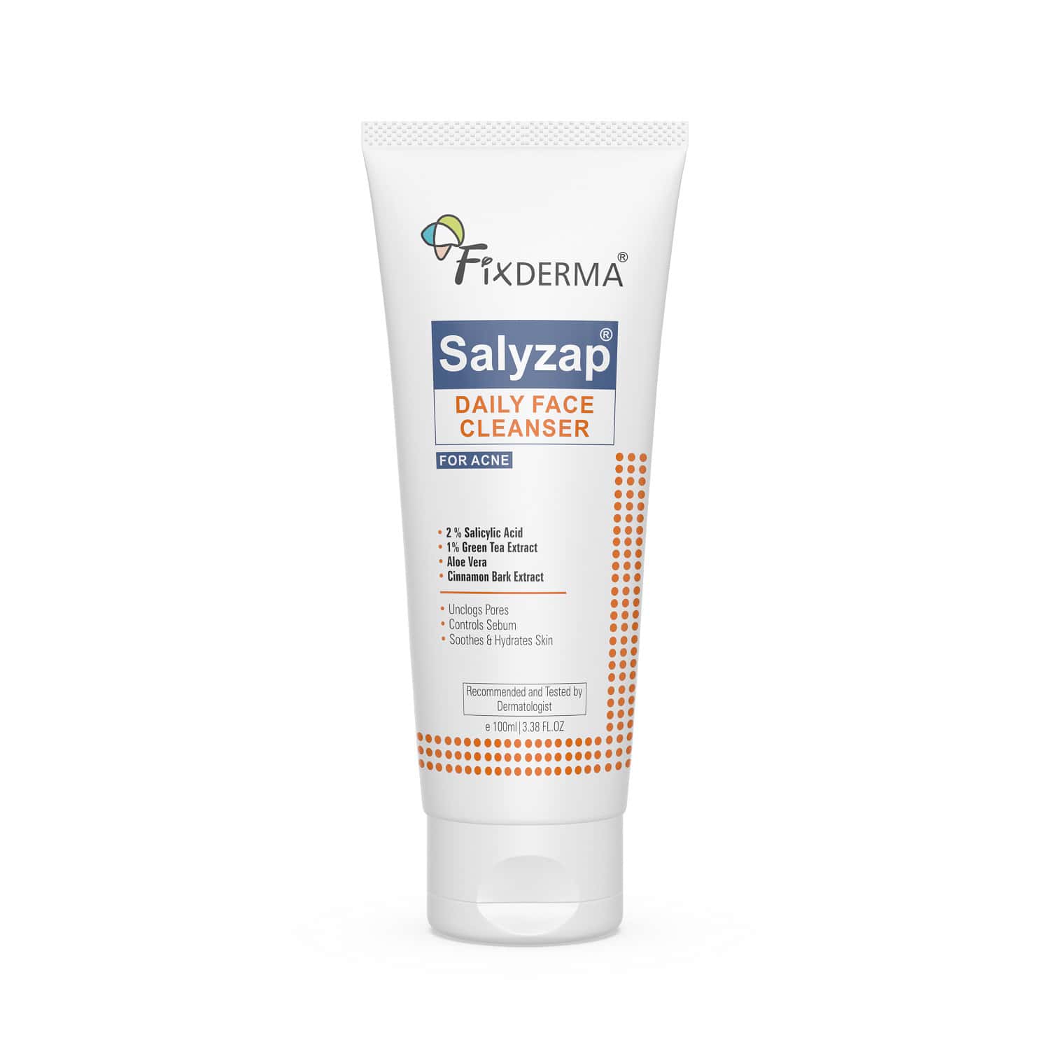 Fixderma Salyzap Daily Face Cleanser For Acne 100 Ml
