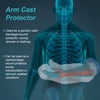 Tynor Cast Cover Arm | White | Universal Size | 1 Unit