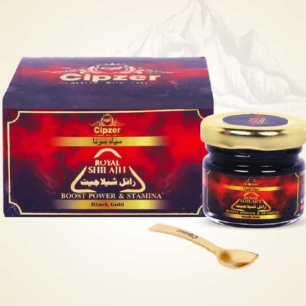 Cipzer Royal Himalayan Shilajit Resin Rich In Fulvic Acid For Stamina,Power,Vitality & Vigour 20G