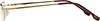Klar Eye Full Rim Rectangle Reading Glasses Men And Women Powers +0.75 To +3.50+2.50 Power Gold