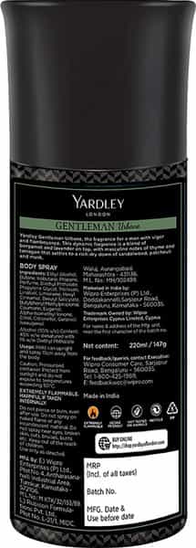 Yardley London Gentleman Urbane Deo For Men 220 Ml