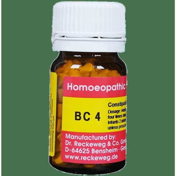 Dr. Reckeweg Bio Combination 4 (Bc 4) Tablet 20 No's