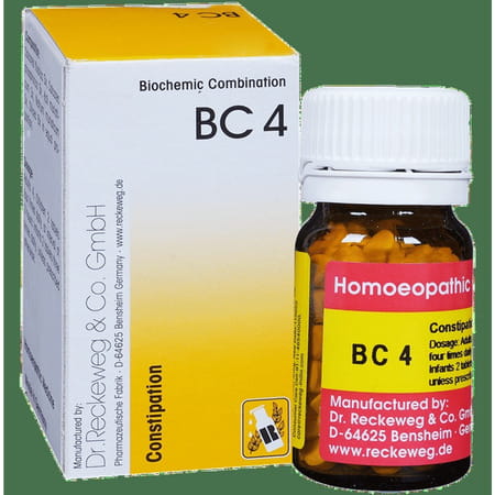 Dr. Reckeweg Bio Combination 4 (Bc 4) Tablet 20 No'S