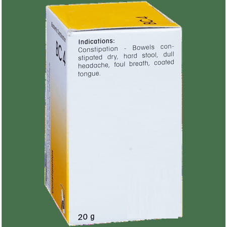 Dr. Reckeweg Bio Combination 4 (Bc 4) Tablet 20 No'S
