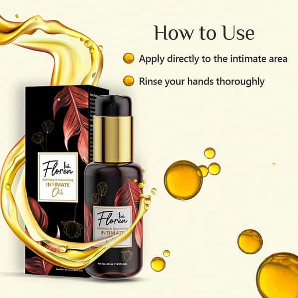 Floren Intimate Hygiene Wash (100Ml) & Intimate Oil (50Ml) Combo For Women Prevents Itching( 100Ml)