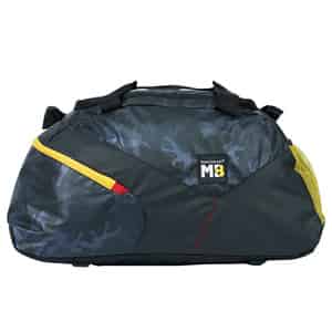 Muscleblaze Training Bag With Shoe Compartment | Gym Bag | Camo Navy | 45 L