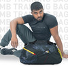 Muscleblaze Training Bag With Shoe Compartment | Gym Bag | Camo Navy | 45 L