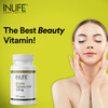 Inlife Biotin 10000Mcg Tablets Vitamin B7 For Hair Growth Supplement - 60 Tablets For Men And Women