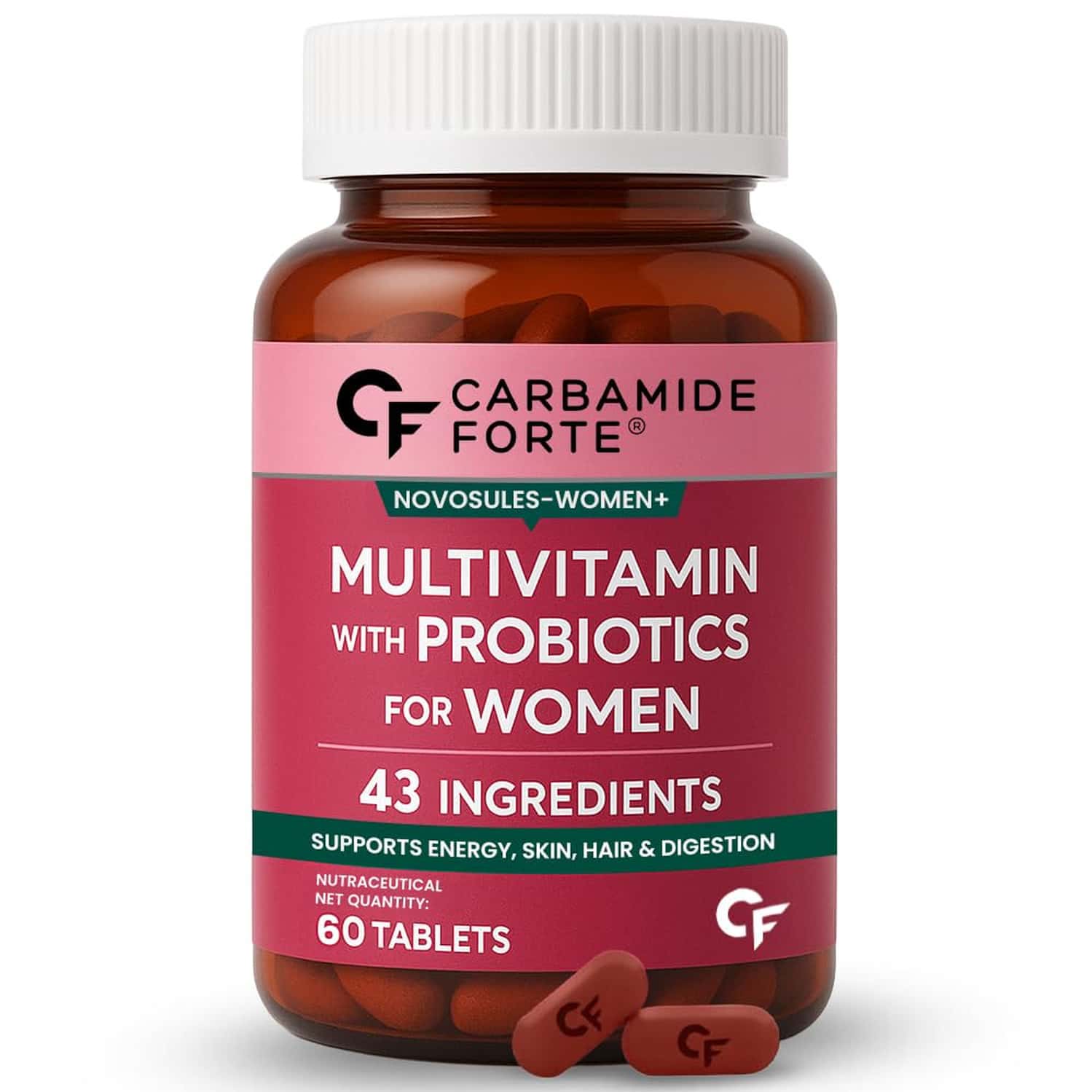 Carbamide Forte Multivitamin With Probiotics For Women-60 Tablets