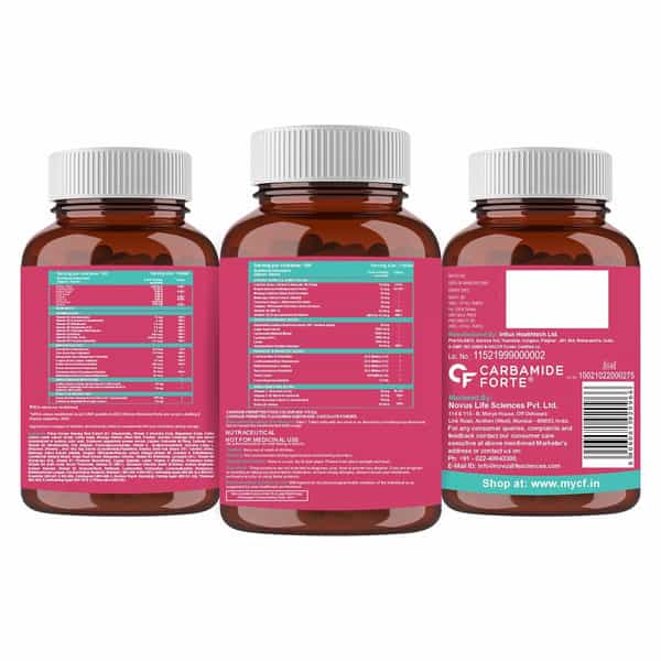 Carbamide Forte Multivitamin With Probiotics For Women-60 Tablets