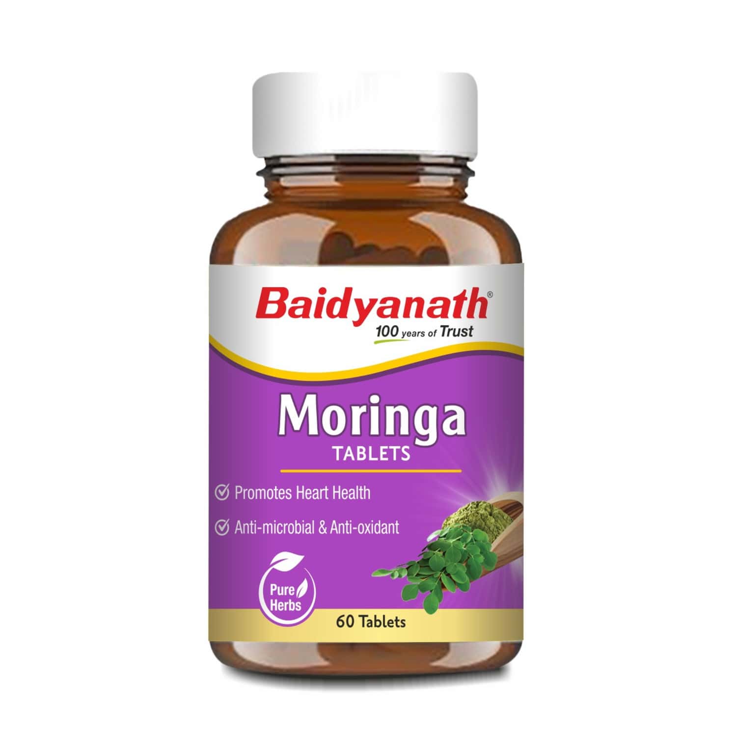 Baidyanath Ayurved Moringa Tablets 60s | Overall Health & Wellness