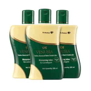 Venusia Moisturizing Lotion With Aloe Vera 200ml X Pack Of 3