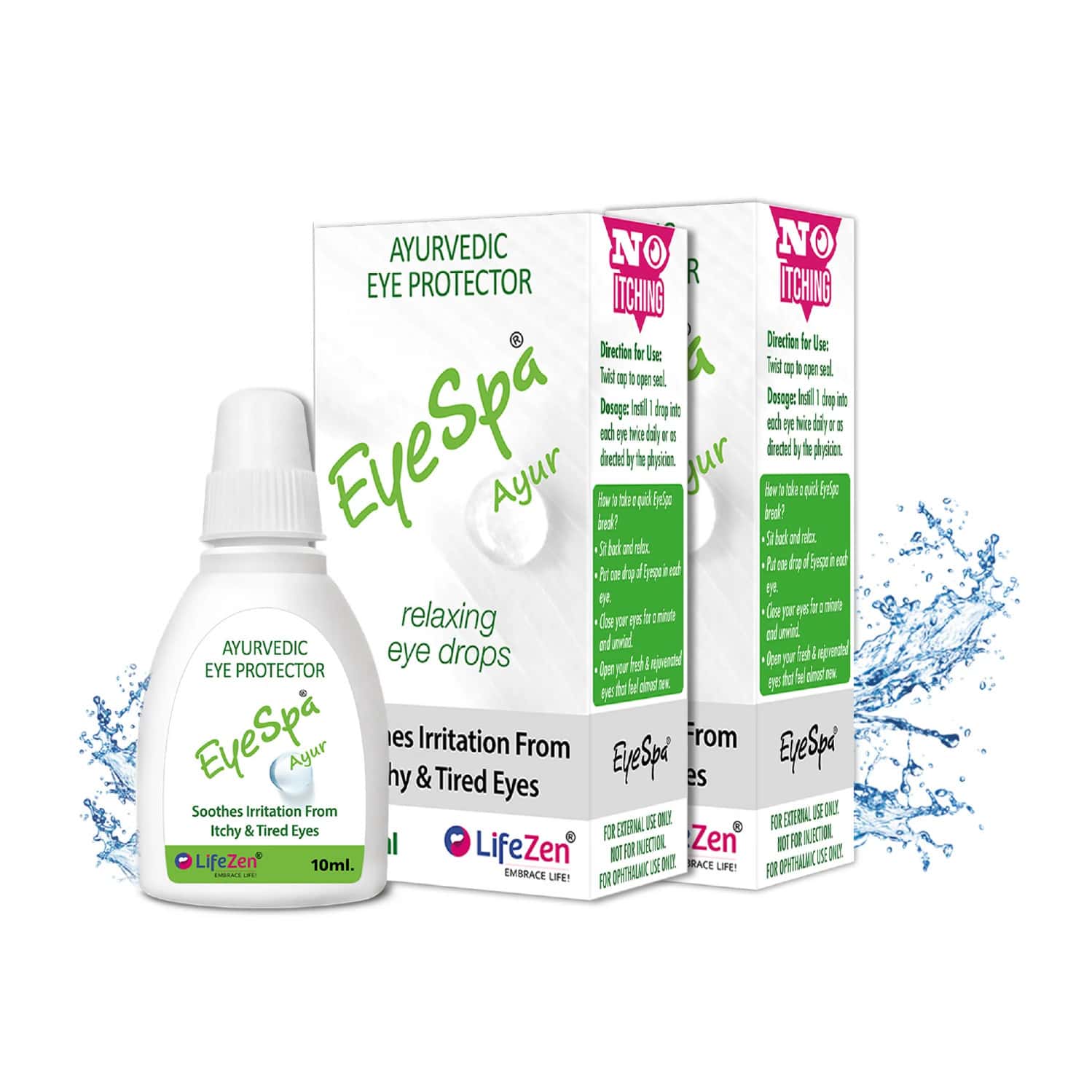 Eyespa Ayur - Bottle (10 Ml) - Pack Of 2