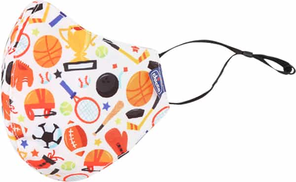 Chicco Kids Face Mask 3-6Y Jungle-Car-Sport - 3Pc