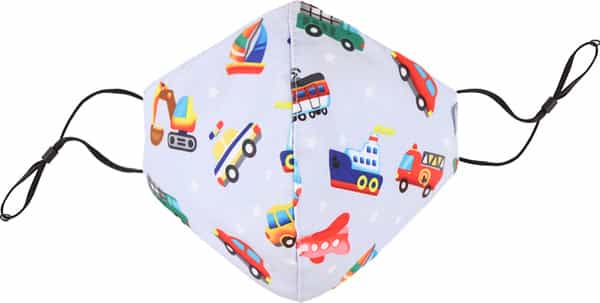 Chicco Kids Face Mask 3-6Y Jungle-Car-Sport - 3Pc