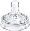 Philips Avent Bpa Free Natural Medium Flow Nipples(3 Month+)(Pack Of 2) 4 Nipple