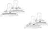 Philips Avent Bpa Free Natural Medium Flow Nipples(3 Month+)(Pack Of 2) 4 Nipple