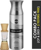 Ajmal Aura Cp Attar 10Ml For Unisex And Silver Shade Homme Deodorant 200Ml For Men