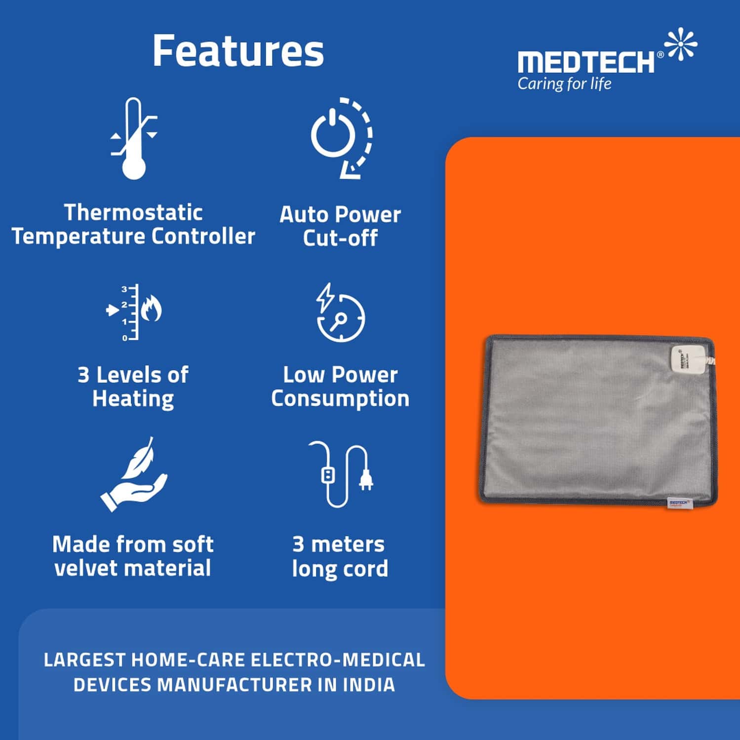 Buy MEDTECH HEATING PAD HANDYPAD Online & Get Upto 60 OFF at PharmEasy
