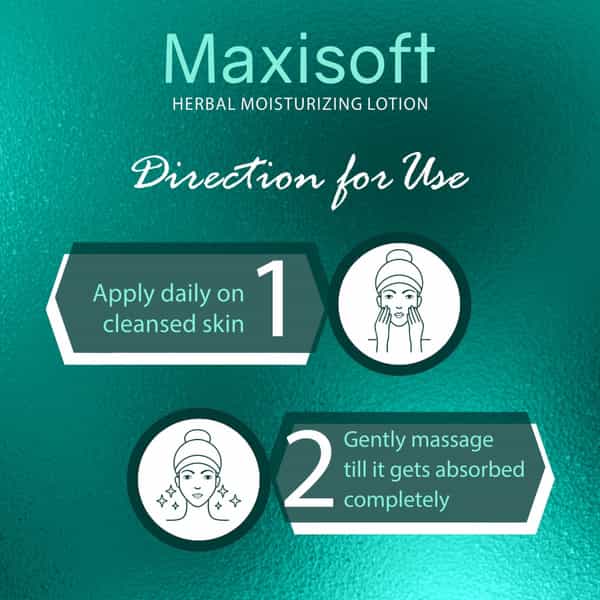 Maxisoft Herbal Moisturizing Lotion | 24 Hours Moisturization | Tube | 100 Ml | Pack Of 2