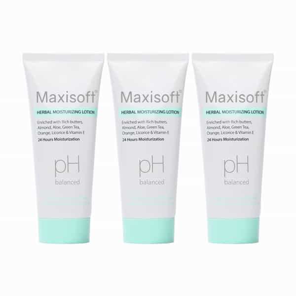 Maxisoft Herbal Moisturizing Lotion | 24 Hours Moisturization | Tube | 100 Ml | Pack Of 2
