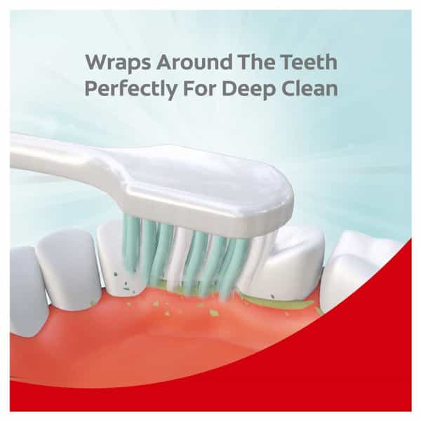 Colgate Gentle Enamel Ultra Soft Bristles Manual Toothbrush Adults | 4 Pcs (Buy2 Get 2) | Multicolor